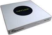 Ninzer Externe USB DVD/CD Brander en Speler - Laptop en Desktop - Windows, Mac, Linux - DVD RW en CD RW - Draagbaar - Snelle Brandcapaciteit - Wit