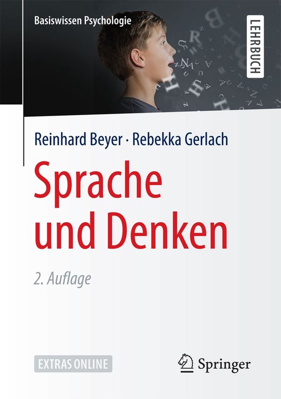 Psychology (German Language) - Sprache und Denken - cover