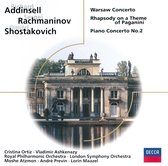 Addinsell: Warsaw Concerto; Rachmaninov: Rhapsody on a Theme of Paganini; Shostakovich: Piano Concerto No. 2
