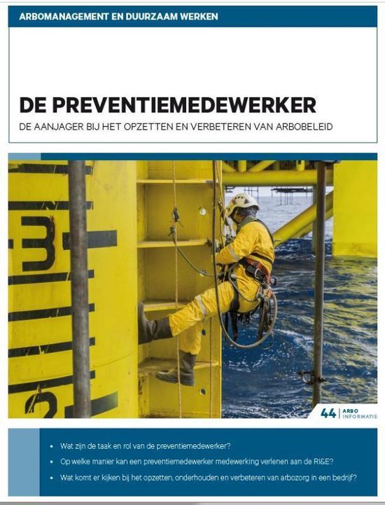 AI -Bladen ( Arbo-informatiebladen) 44 - AI-44: De preventiemedewerker