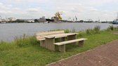 Complete set tafel/bank/ bank + rug - Kleur wit