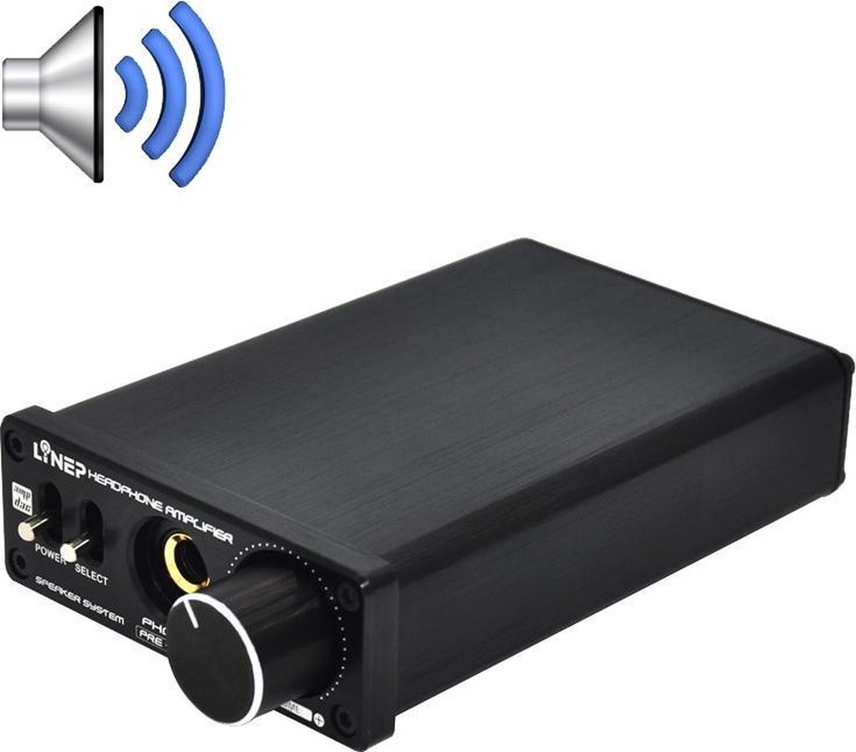 pond Eigenaardig Haringen A929 Desktop hoge impedantie hoofdtelefoon versterker (zwart) | bol.com