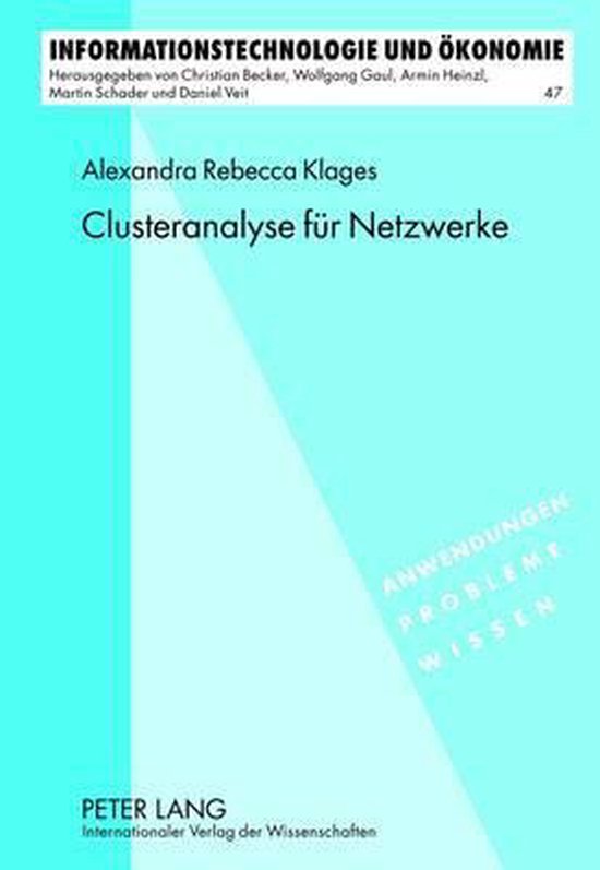 Clusteranalyse für Netzwerke - cover