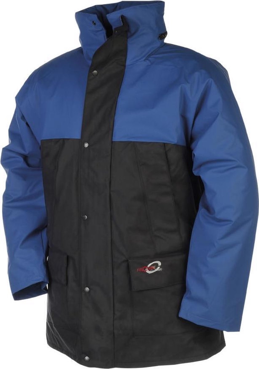 Sioen flexothane jas 4899 marine-/korenblauw