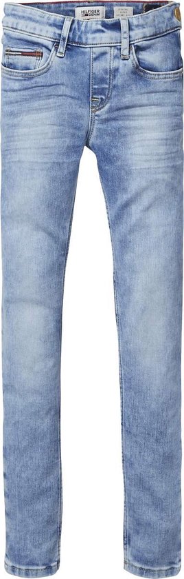 Tommy Hilfiger Meisjes Jeans tregging Renee - Blauw - Maat 176 | bol.com