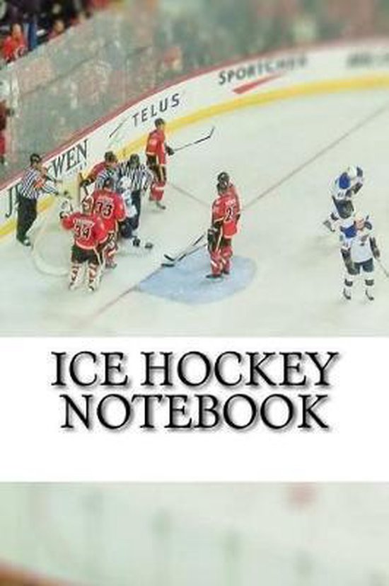 Ice Hockey Notebook - cover