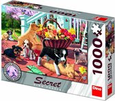 Puzzel met geheimen Honden: 1000 stukjes