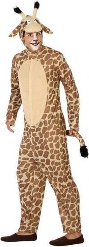 gevangenis Donau toonhoogte Dierenpak giraffe onesie verkleedset/kostuum voor volwassenen -  carnavalskleding -... | bol.com