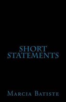 Short Statements