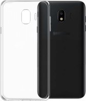 Ultra thin Samsung Galaxy J4 2018 Transparant TPU Case Back Cover - Crystal Clear