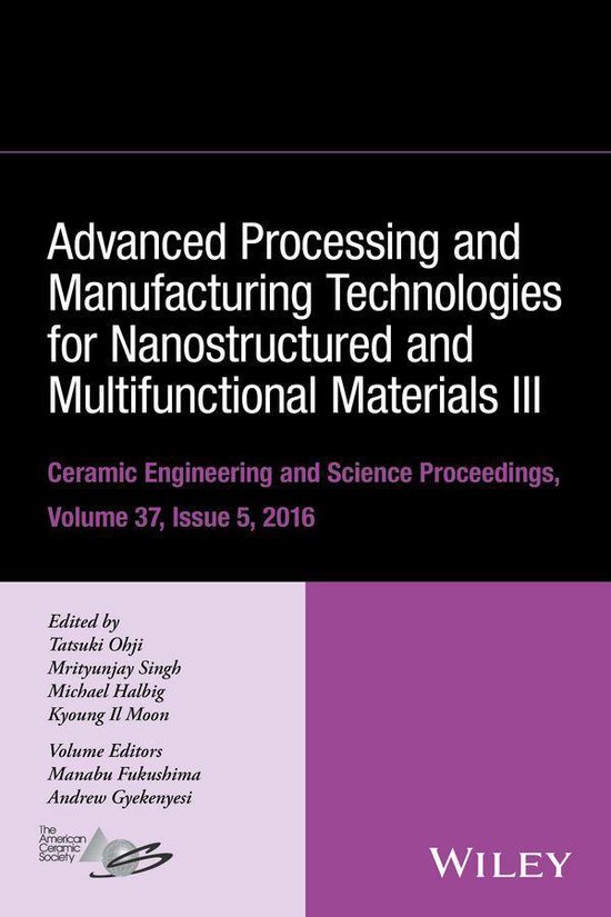 Ceramic Engineering and Science Proceedings 609 - Advanced P ... - cover