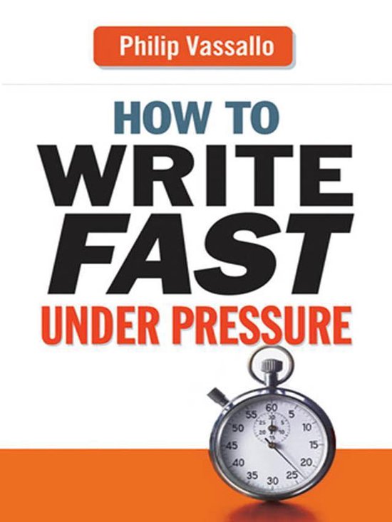 How to Write Fast Under Pressure - cover