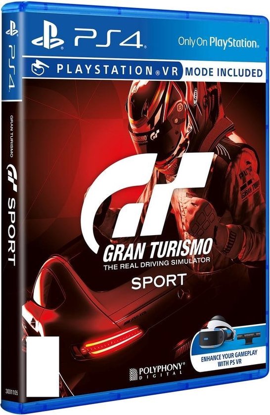 Sony Gran Turismo Sport PS4, PlayStation 4, Multiplayer modus, RP (Rating Pending)