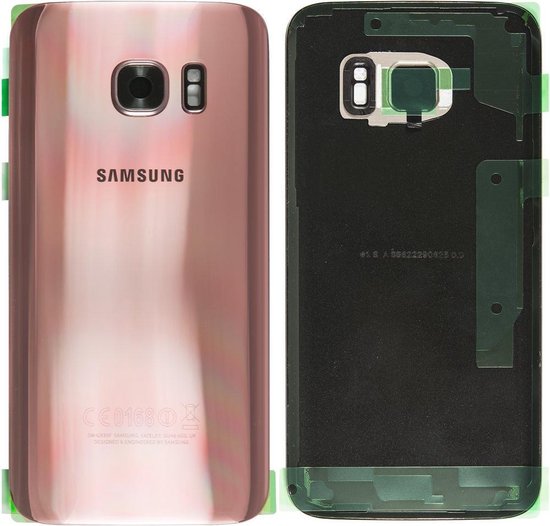 Pour kit de réparation de la coque arrière Samsung Galaxy S7 - or rose | bol