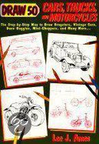 Draw 50 Cars, Trucks And Motorcycles