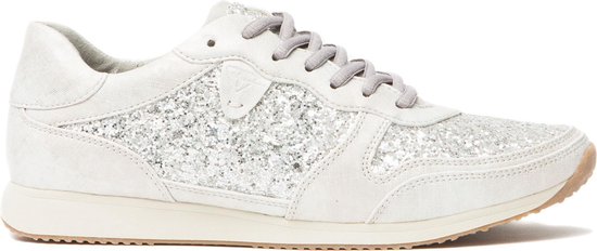Tamaris Sneaker Zilver - Dames - Maat 40 | bol.com