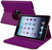 Apple iPad Pro Leather 360 Degree Rotating Case Sleep Wake Purple / Paars