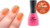 Tertio #030 Oranje Rood Glitter - Gel nagellak - Gelpolish - Gellak