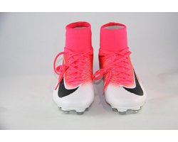 Mannelijkheid Becks Injectie Nike Mercurial Superfly roze wit met sok | Maat 43 | 831940-601 | bol.com