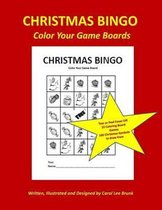 Christmas Bingo Color Your Game Boards
