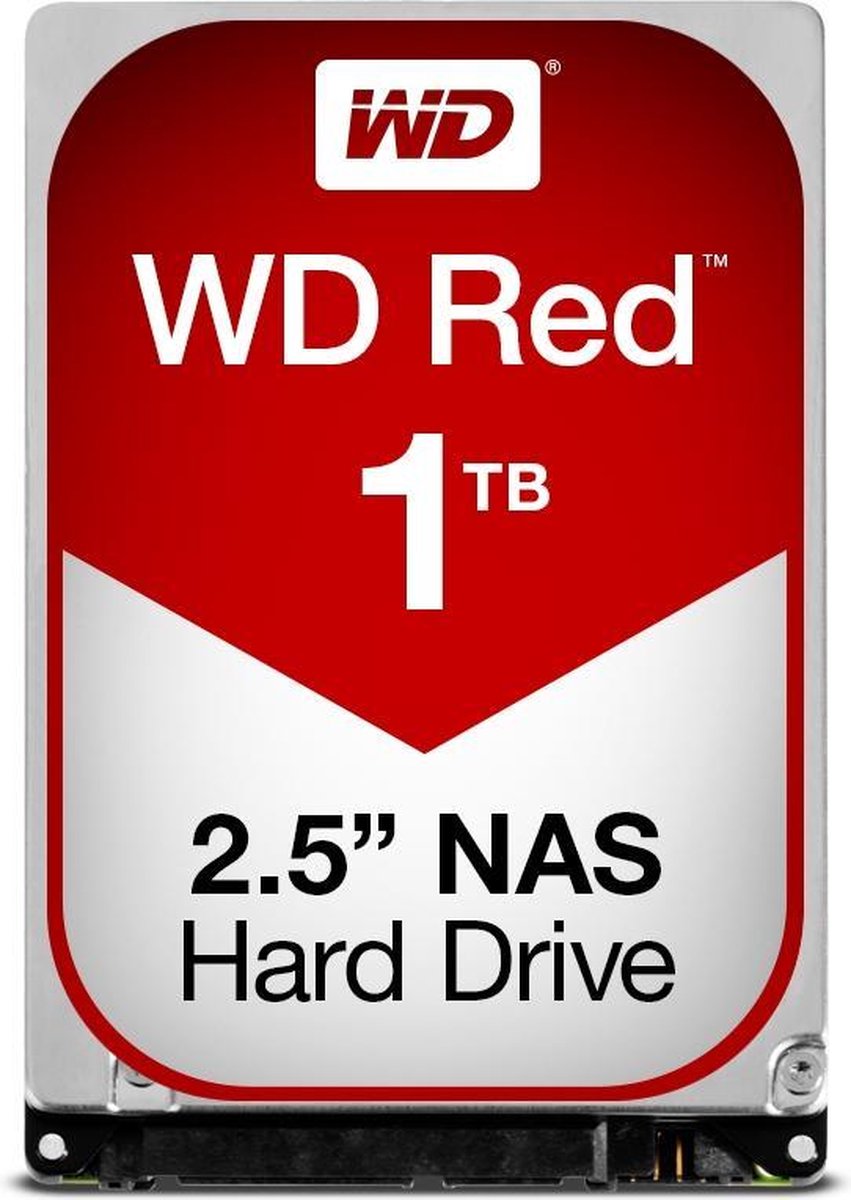 Western Digital Red - Interne NAS schijf 2.5