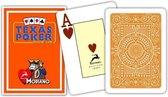 Modiano poker speelkaarten bruin 2 index