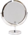 Gérard Brinard metalen grote make up spiegel 5x vergroting - Ø27cm