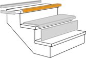 Afwerkprofiel | Trapkant aluminium | 15 x 40 mm (100 cm)