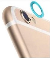 Blauw - Camera bescherming ring voor iPhone 6 6 Plus
