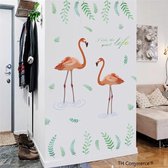 MUURSTICKER  -Flamingo G 25