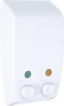 Wenko Varese Zeepdispenser - Wandmontage - 2 x 450 ml - Wit