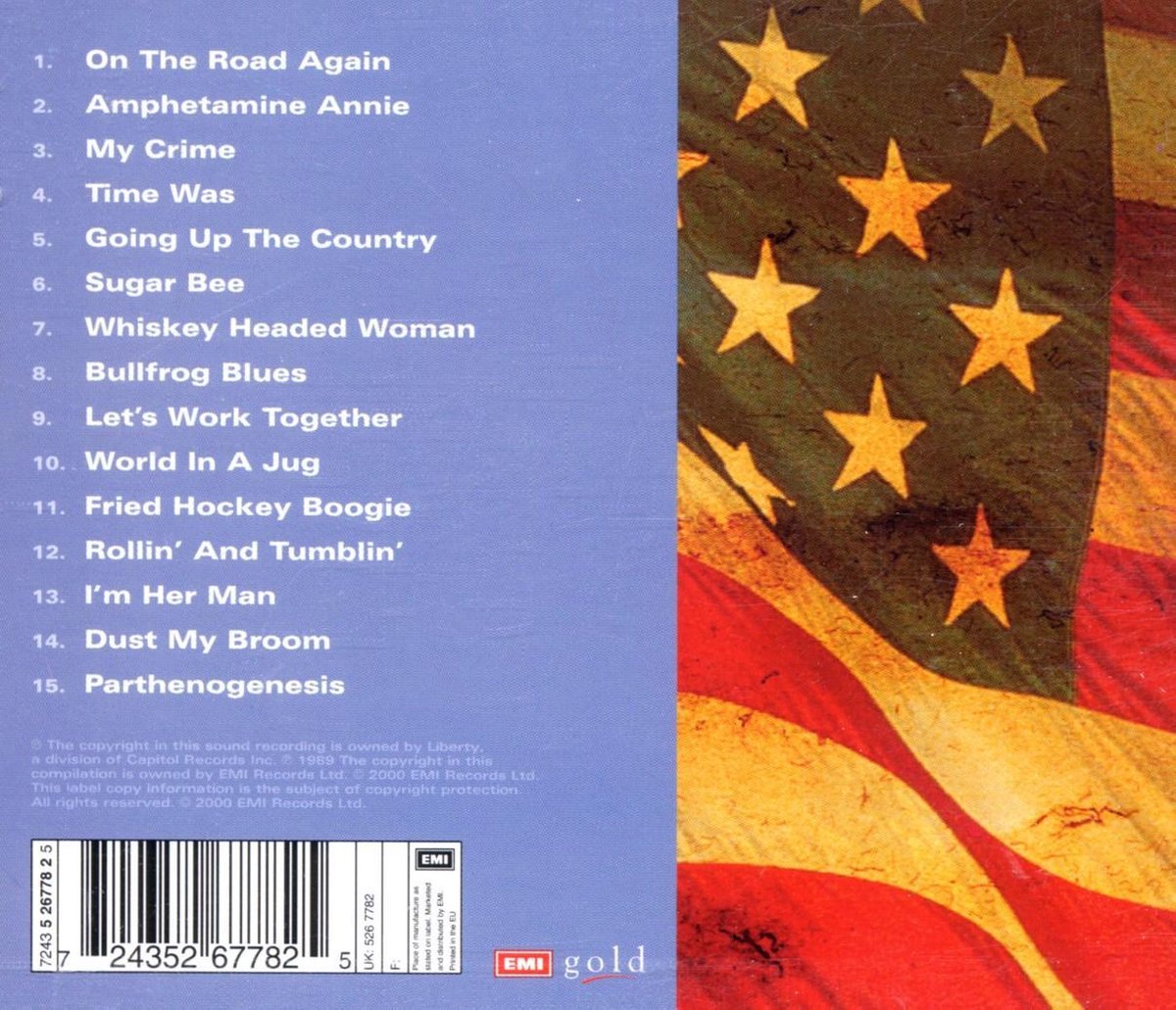 Canned Heat On The Road Again, Canned Heat CD (album) Muziek