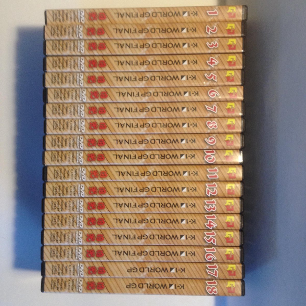 K-1 World GP - Deel 1 tot 18 - 3055 min gevechten op 18 dvd's | bol