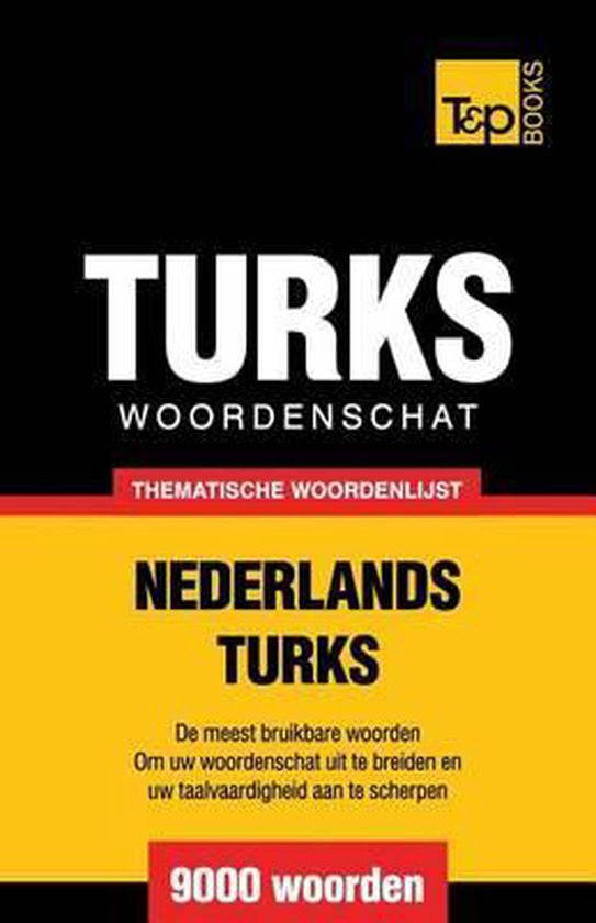 Dutch Collection- Thematische woordenschat Nederlands-Turks  ... - cover