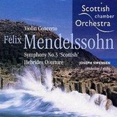 Violin Concerto/Symphony 3/Hebrides Overture