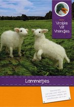 DIY wolvilt pakket: Lammetjes