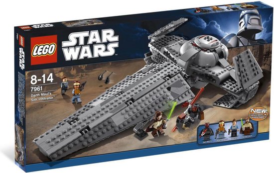 Rentmeester Glad Gehuurd LEGO Star Wars Darth Maul�s Sith Infiltrator - 7961 | bol.com