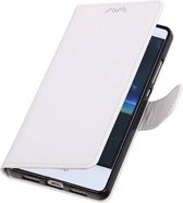 Huawei P9 Lite mini Portemonnee hoesje wallet case Wit