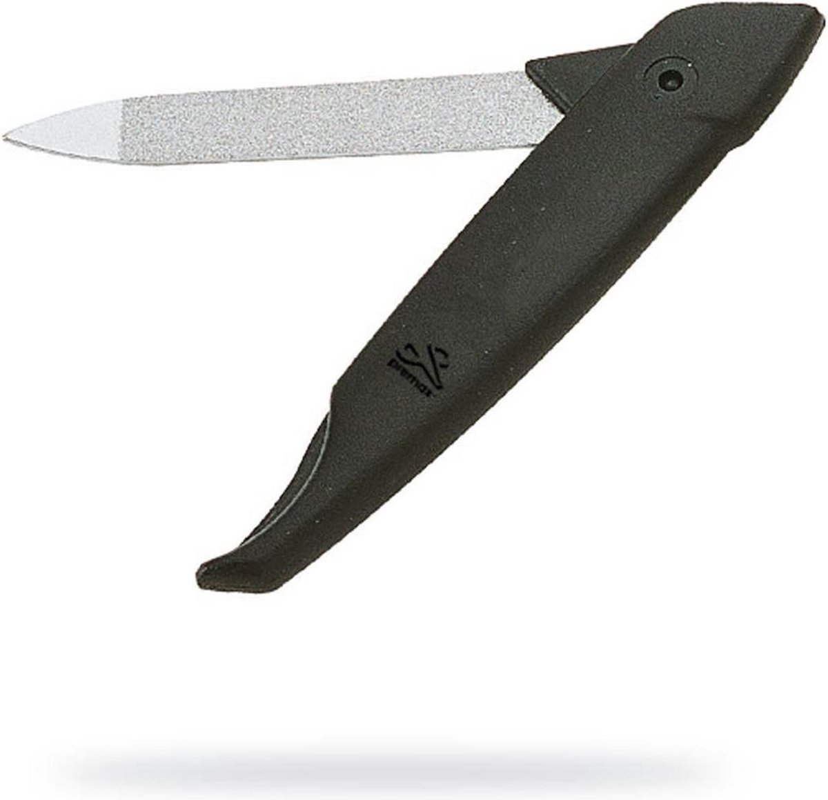 Premax - Saffier Klapnagelvijl - Zwart - Open 13,5 cm.- Dicht 8,5 cm.