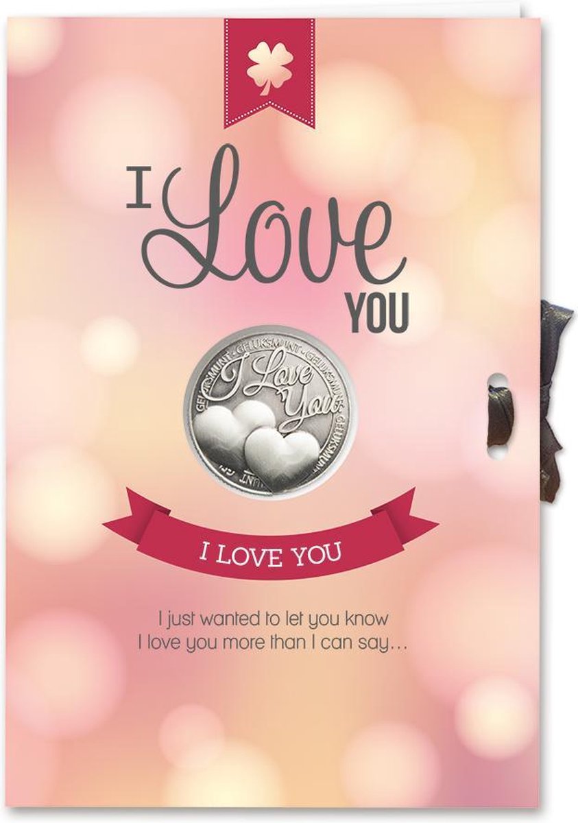 Geluksmunt Giftcard I Love you