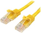 StarTech Cat5e Ethernet netwerkkabel met snagless RJ45 connectors - UTP kabel 0,5m geel