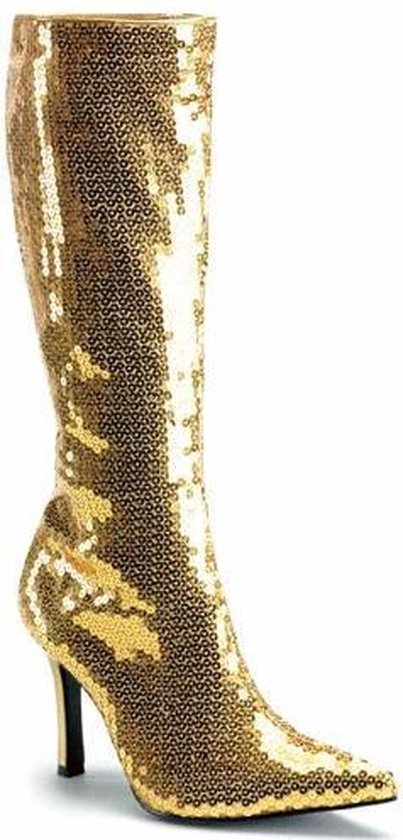 Gouden Pailletten laarzen 40 | bol.com