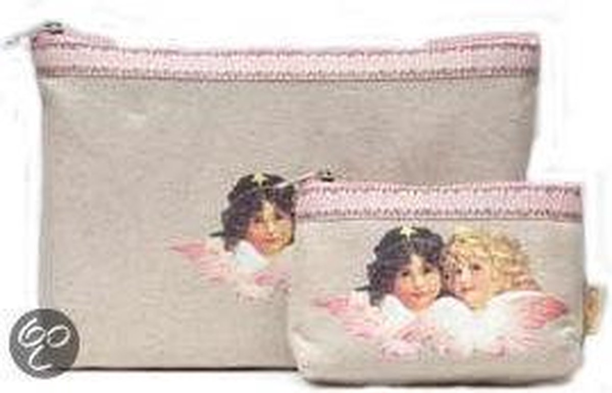 Karen Angels - Toilettasset -2 Delig- Beige