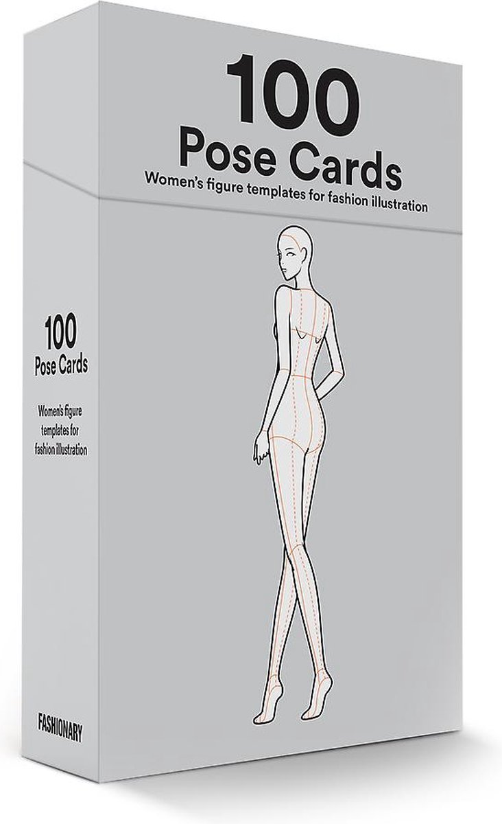 Poses for Fashion Illustration (Card Box) : 100 essential figure templ –  ARTBOOK