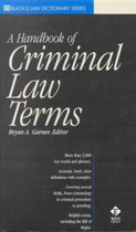 Black's Handbook of Criminal Law Terms
