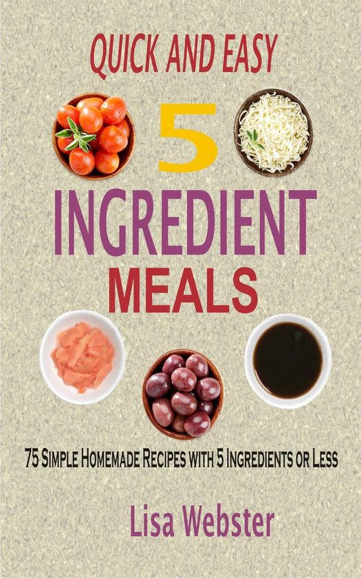 Quick and Easy 5 Ingredient Meals - cover