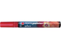 Marqueur de peinture textile - plus point 3 mm - Cerise