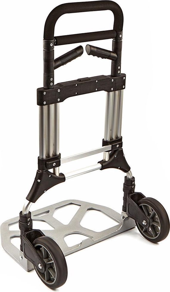Draagvermogen 45 Kg Adam Hall PORTER – Steekwagen Die Je Makkelijk Kan Opvouwen! Vergrendelbare Greep, Zilver-zwart, 1000 Mm – Ideaal Voor Licht Transport Adam Hall Porter Trolley Verplaatsen Apparatuur