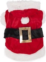 Hondentrui kerstman kostuum 20cm voor kerst