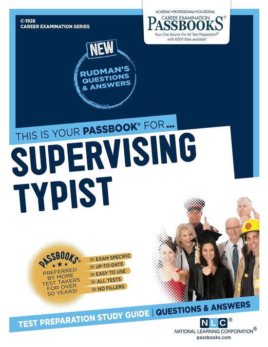 Career Examination Series - Supervising Typist